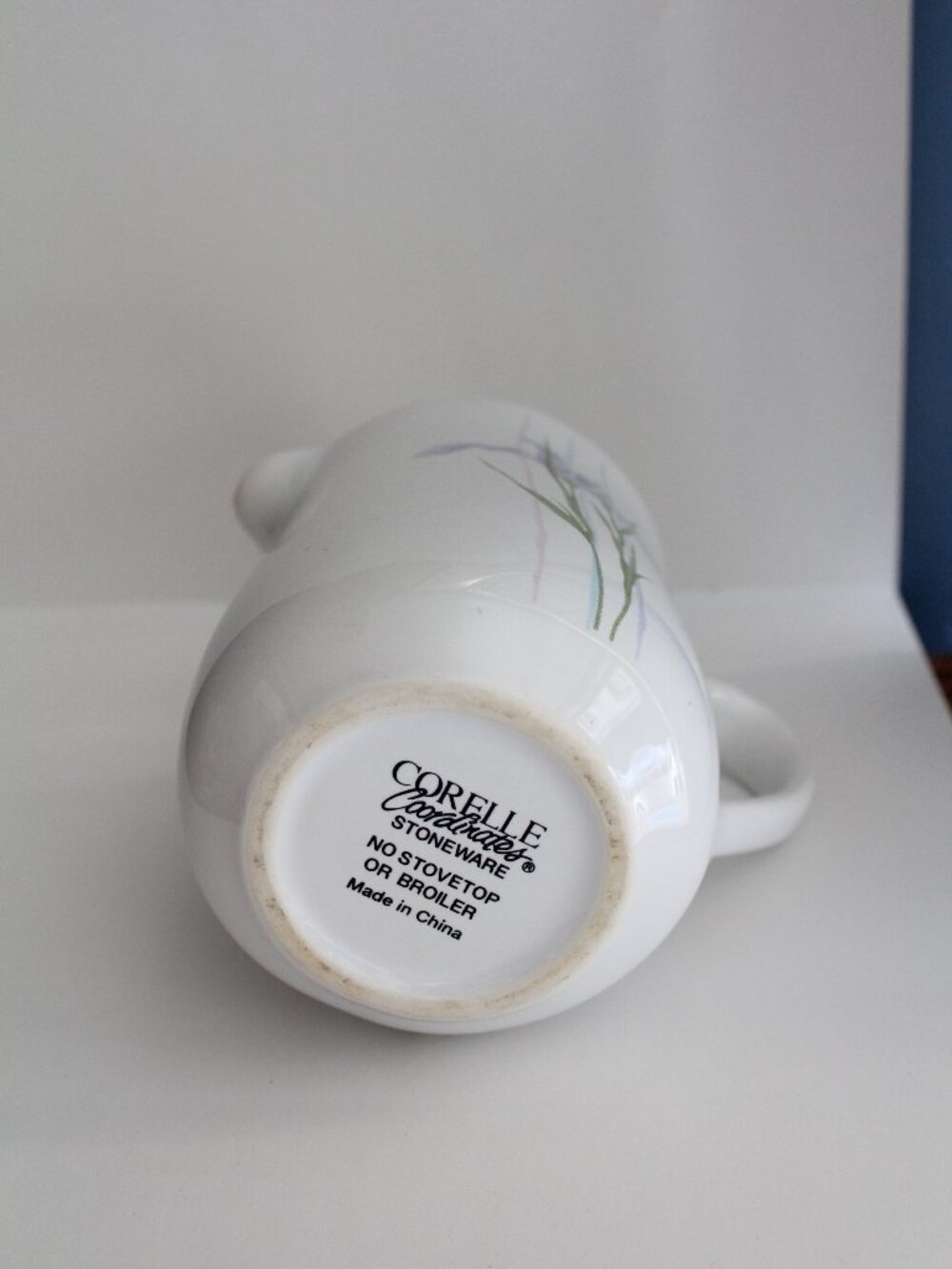 Corelle Shadow Iris Creamer - Picture 2 of 2